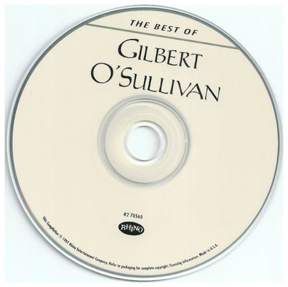 GILBERT O'SULLIVAN - BEST OF | CD USADO