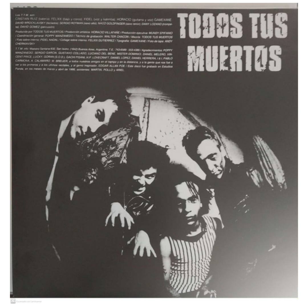 TODOS TUS MUERTOS - TODOS TUS MUERTOS | VINILO