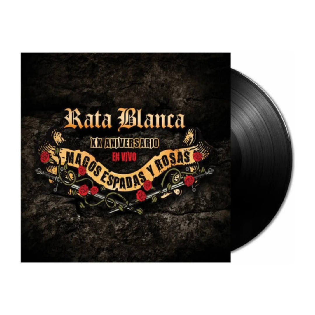 RATA BLANCA - MAGOS, ESPADAS Y ROSAS EN VIVO (20TH) | VINILO