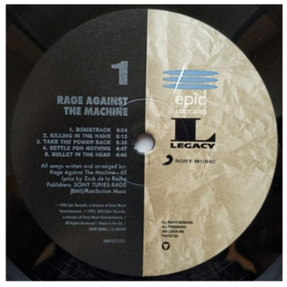RAGE AGAINST THE MACHINE - RAGE AGAINST THE MACHINE | VINILO