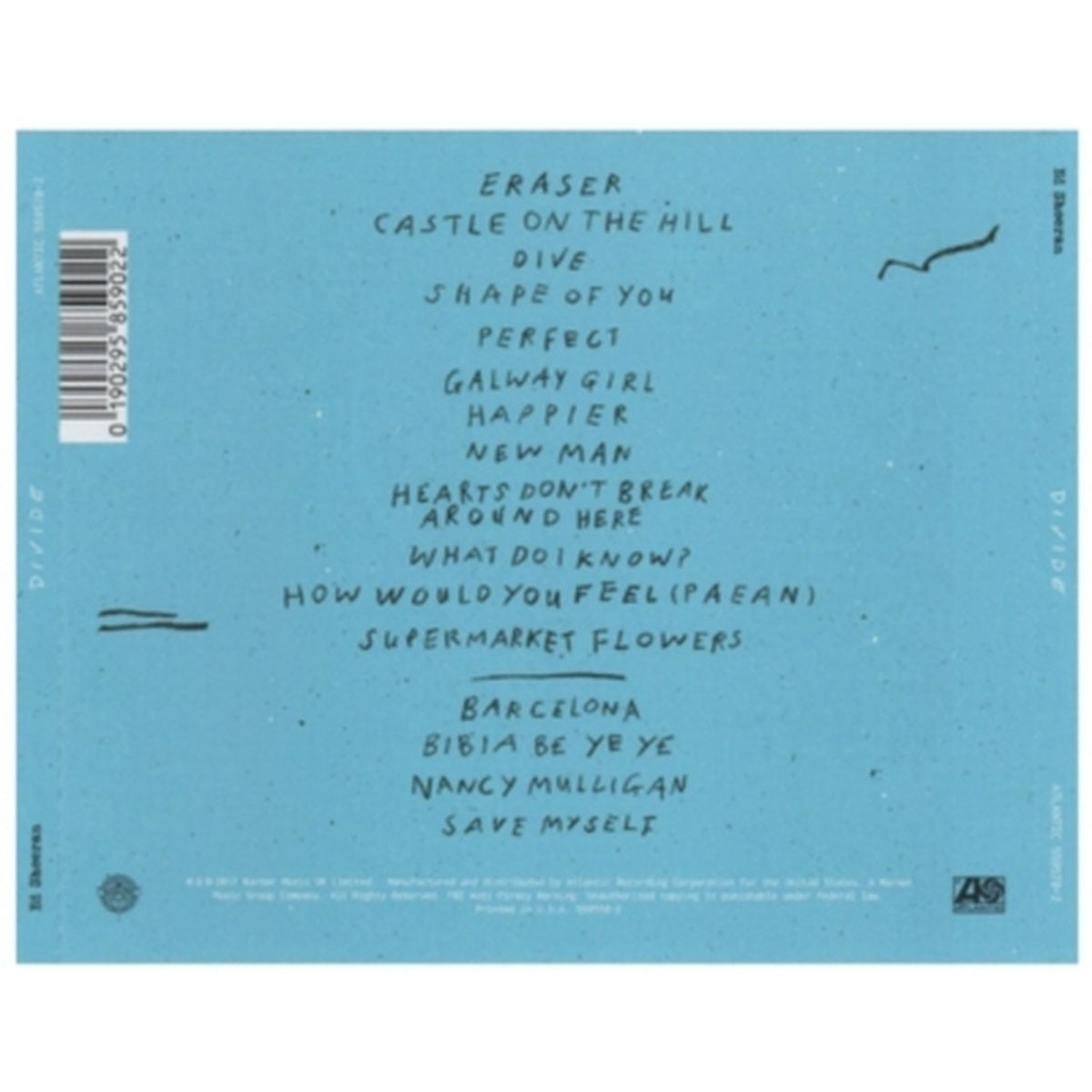 ED SHEERAN - DIVIDE | CD
