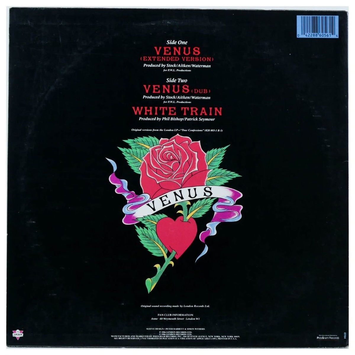BANANARAMA - VENUS | 12" MAXI SINGLE USADO