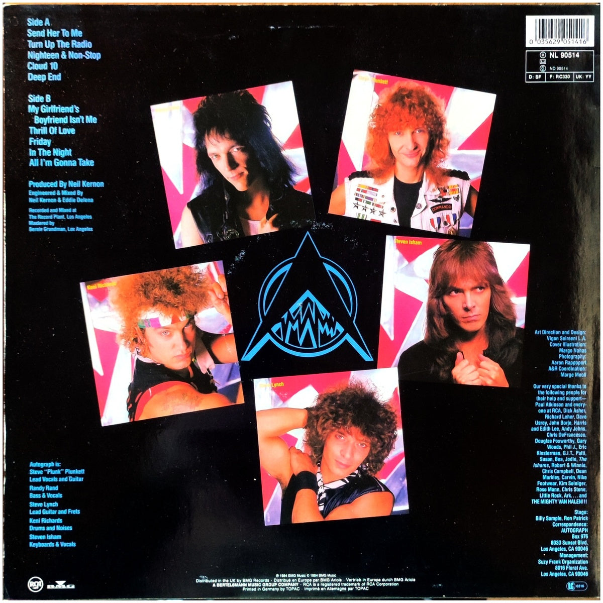 AUTOGRAPH - SING IN PLEASE | VINILO USADO
