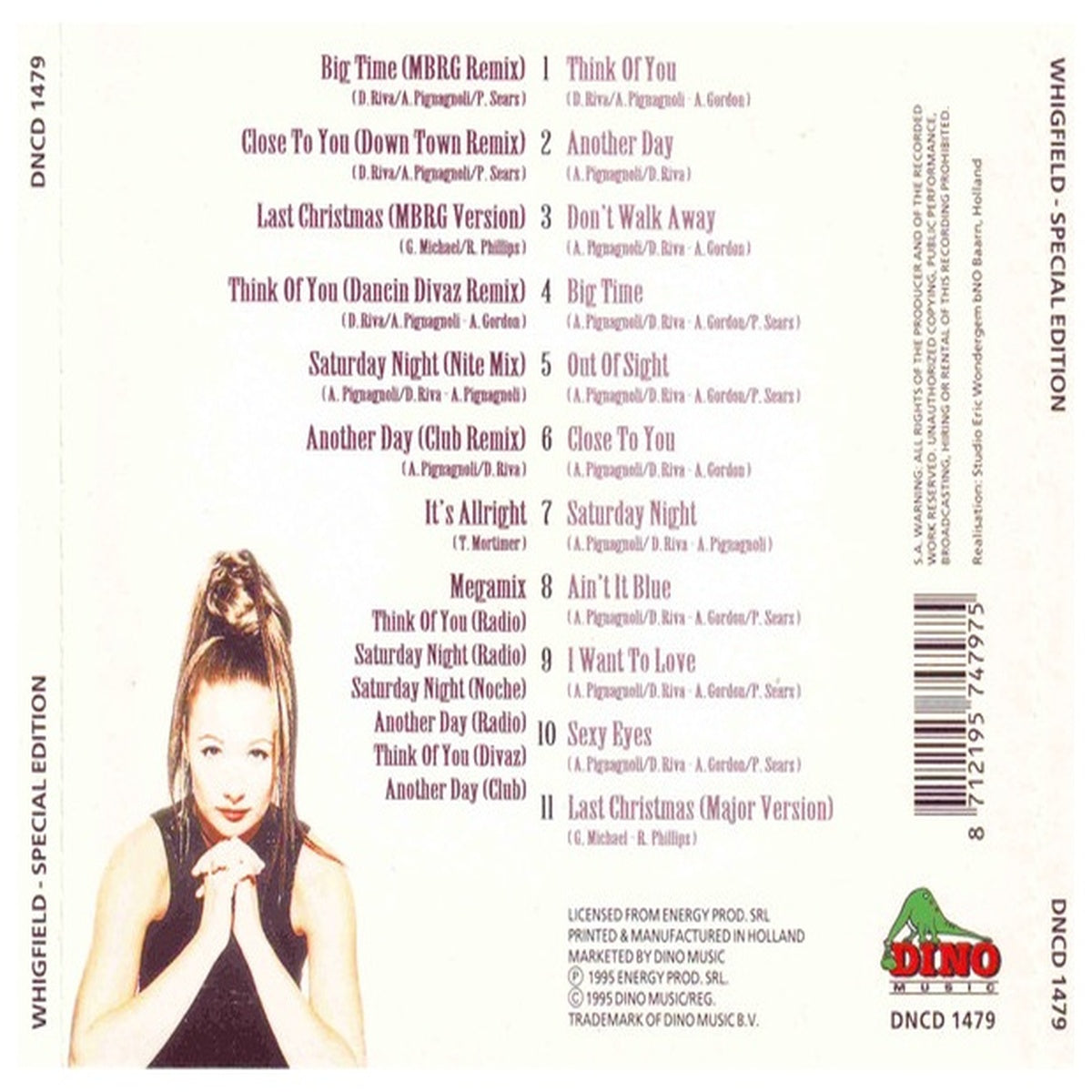 WHIGFIELD - SPECIAL EDITION (2CD) | CD USADO