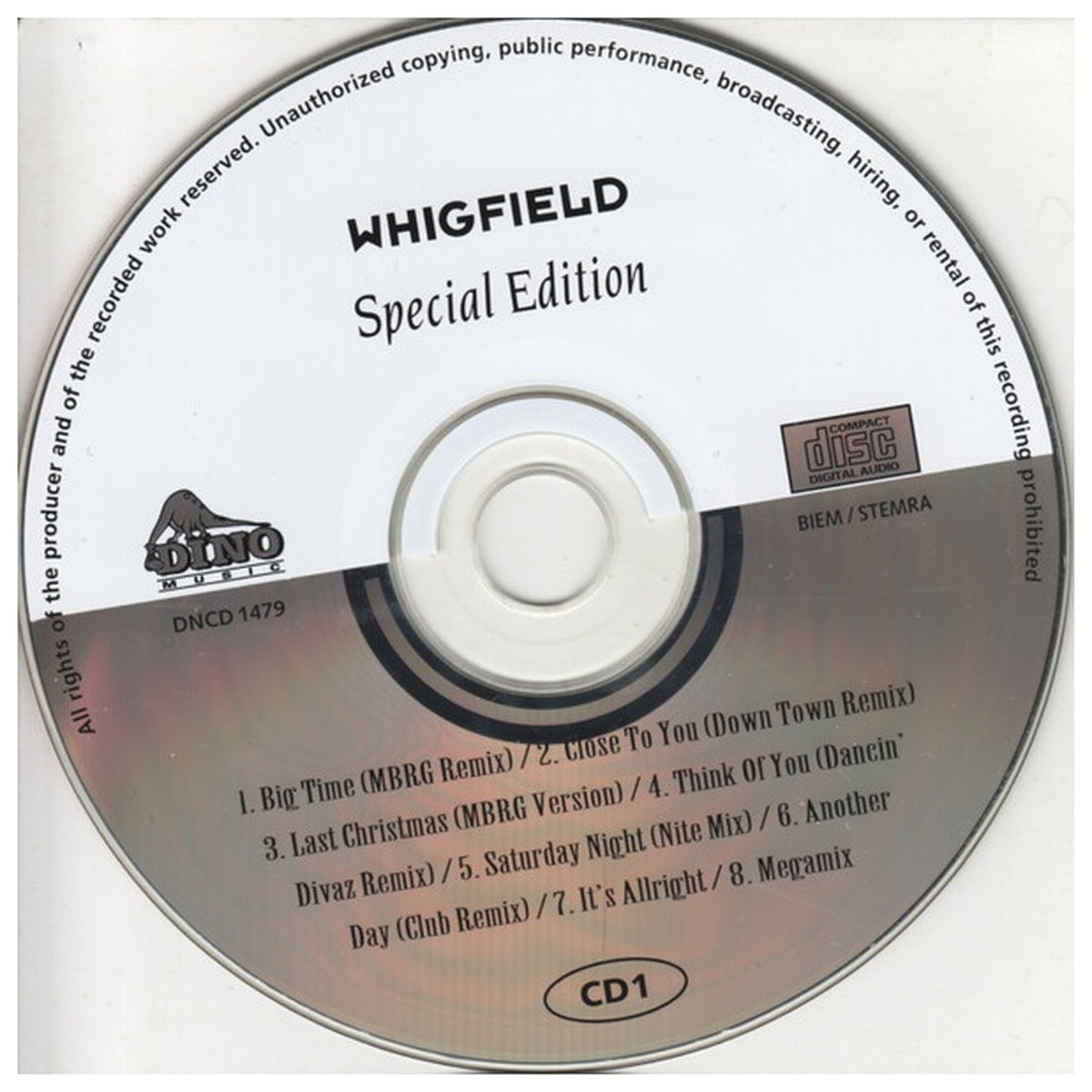 WHIGFIELD - SPECIAL EDITION (2CD) | CD USADO