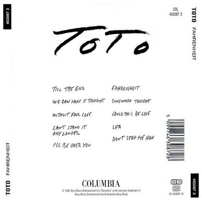 TOTO - FAHRENHEIT | CD