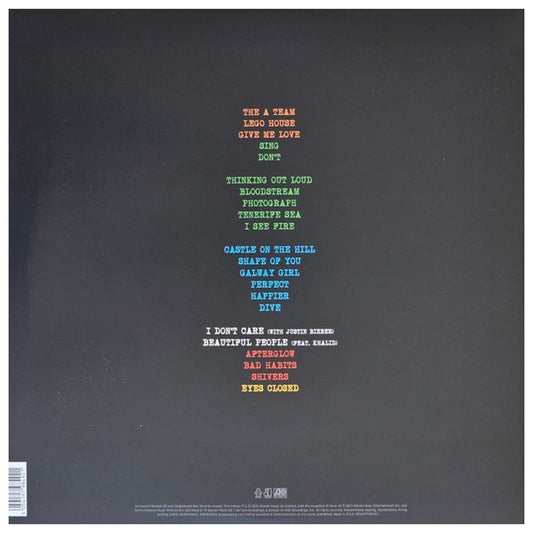 ED SHEERAN - +-=÷× (TOUR COLLECTION) (2LP) (BRIGHT BLUE VINYL) | VINILO