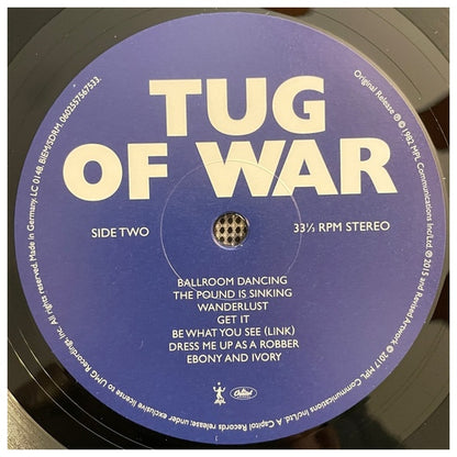 PAUL McCARTNEY - TUG OF WAR | VINILO