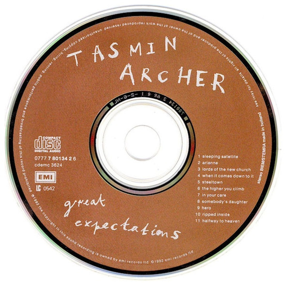 TASMIN ARCHER - GREAT EXPECTATIONS | CD