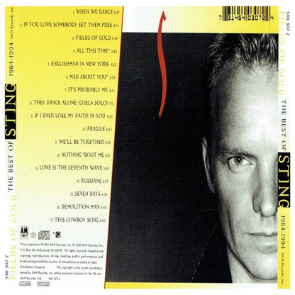 STING - FIELDS OF GOLD: THE BEST OF | CD