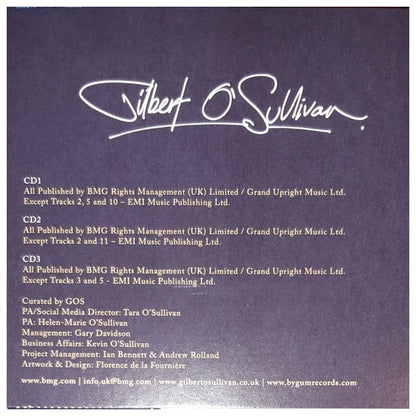 GILBERT OSULLIVAN - BEST OF (3CD) | CD