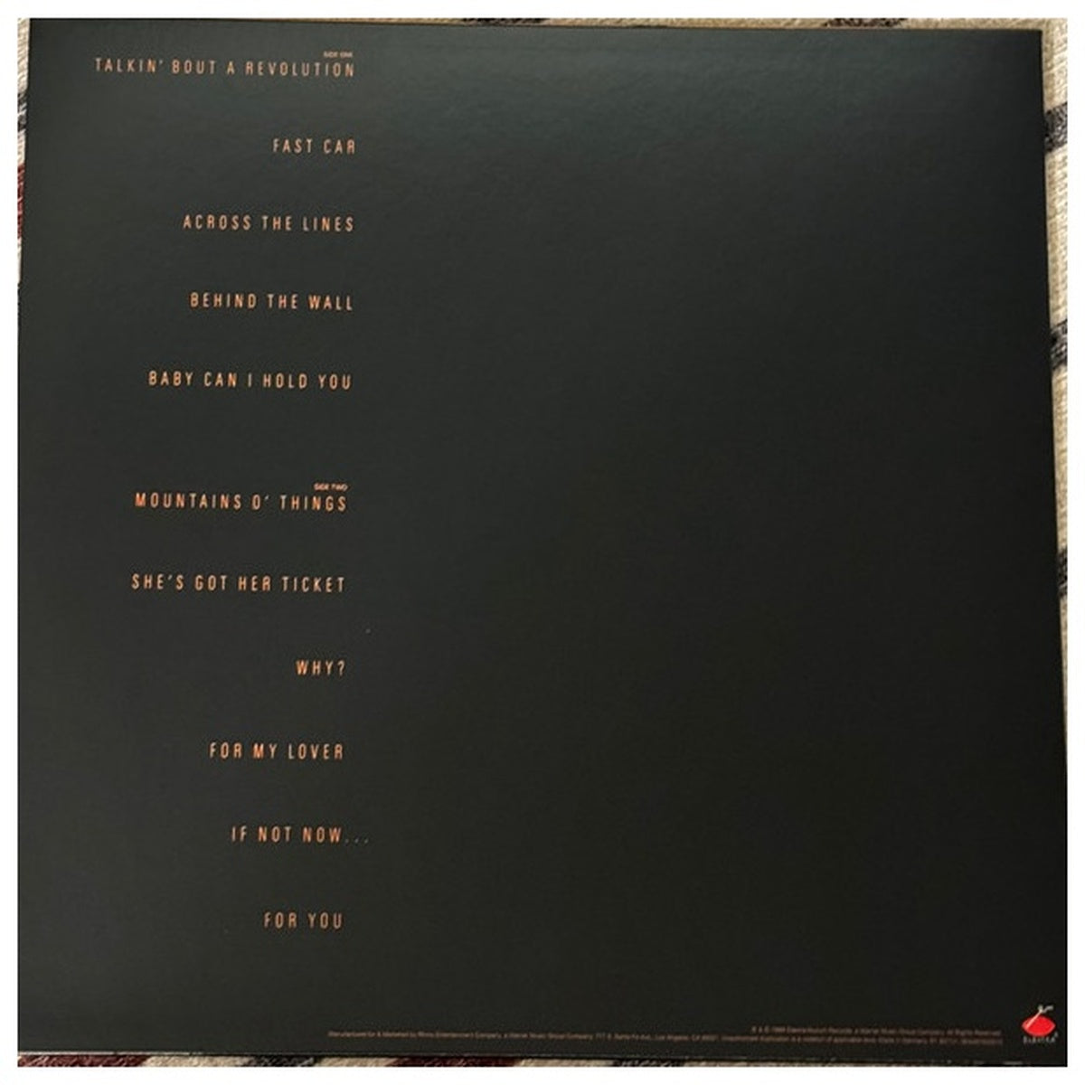 TRACY CHAMPAN - TRACY CHAMAN (ANNIVERSARY EDITION) | VINILO