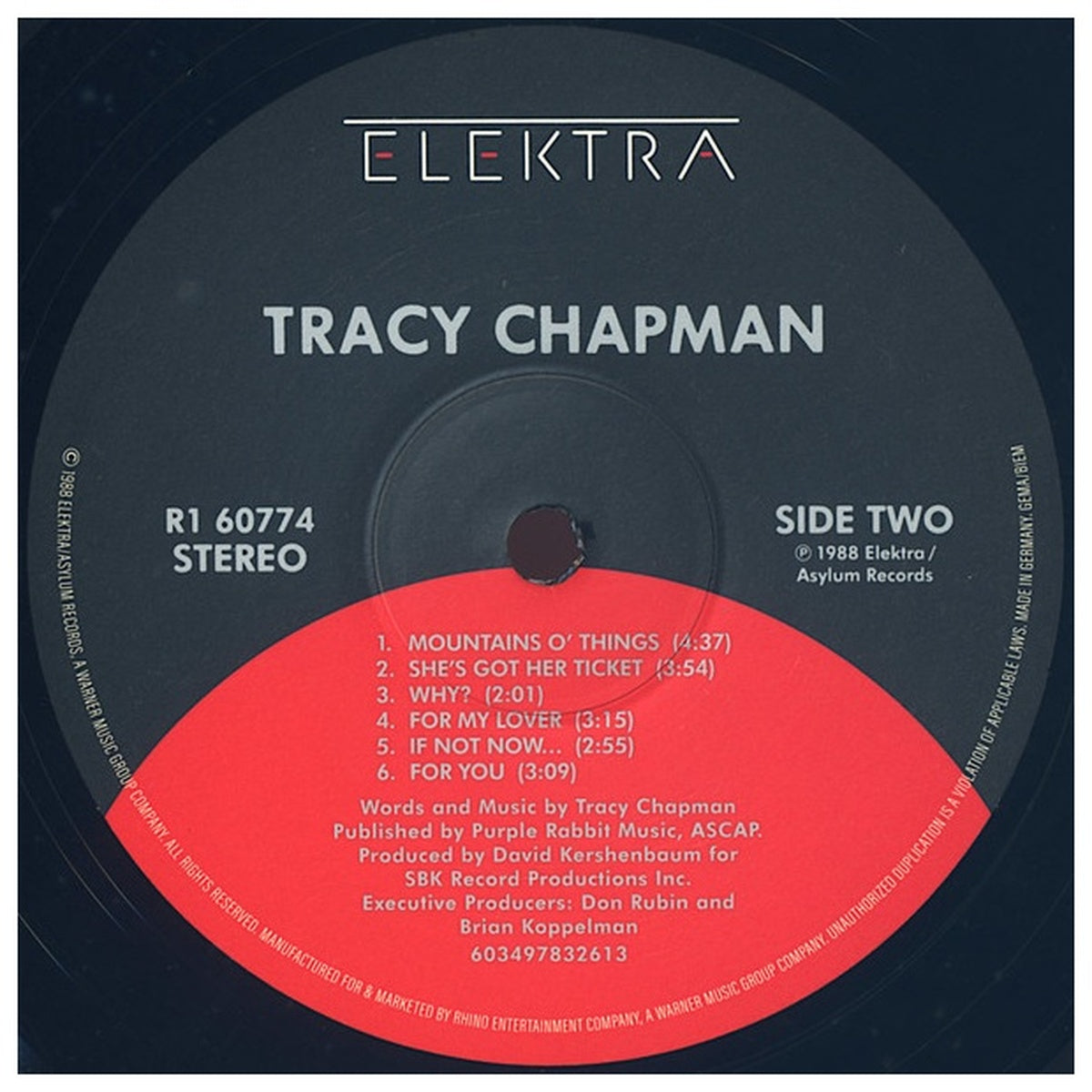TRACY CHAMPAN - TRACY CHAMAN (ANNIVERSARY EDITION) | VINILO