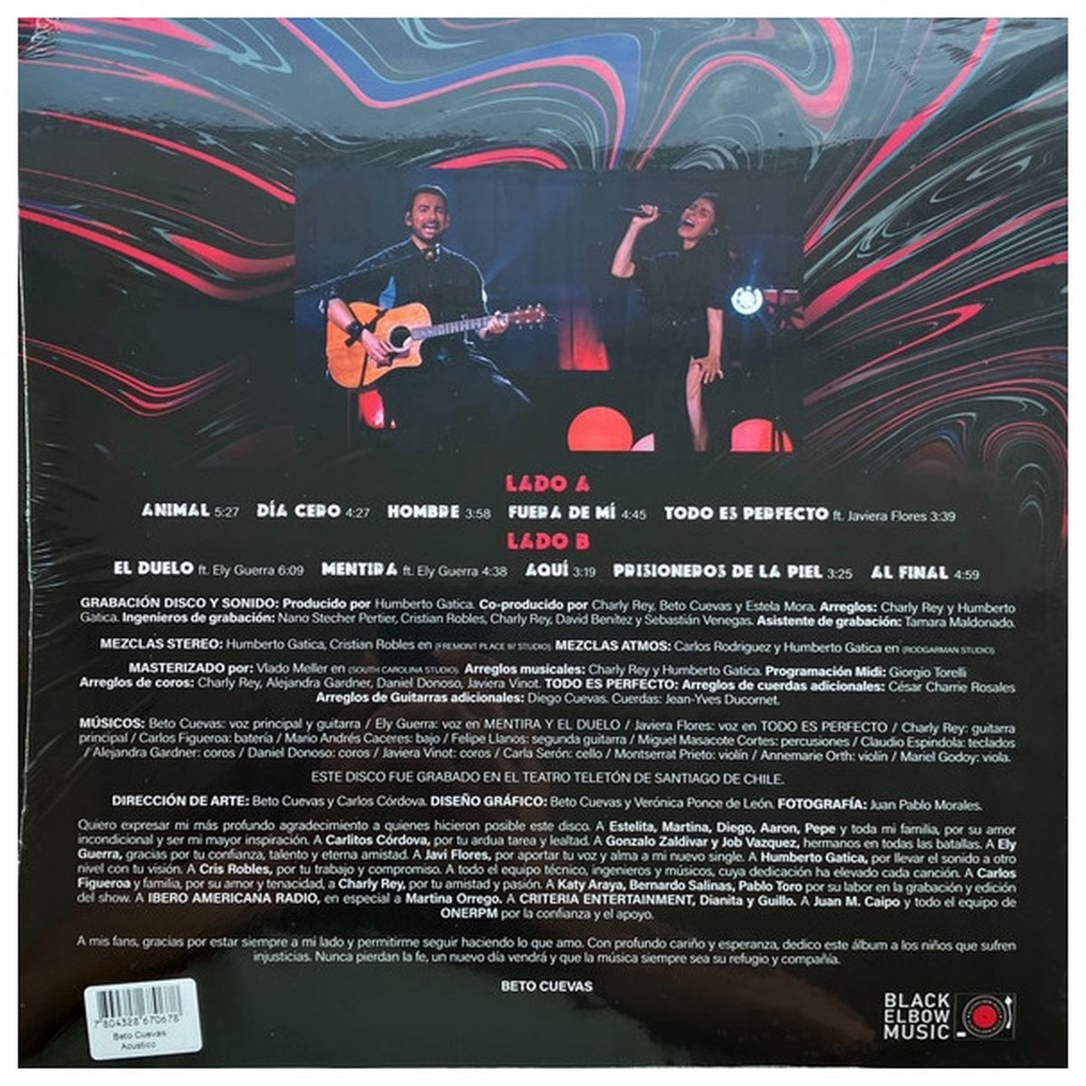 BETO CUEVAS - ACÚSTICO | VINILO