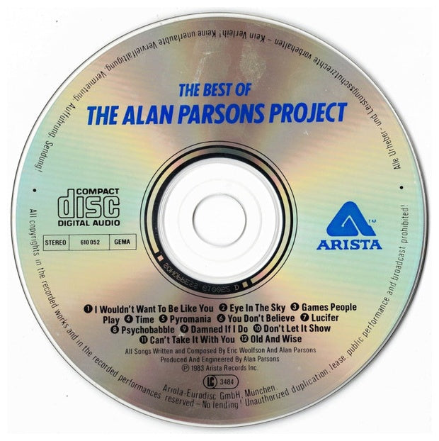 ALAN PARSONS PROJECT - BEST OF | CD