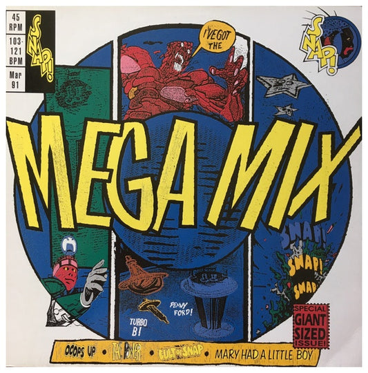 SNAP! - MEGAMIX | 12" MAXI SINGLE USADO