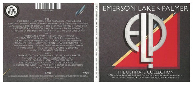 EMERSON, LAKE & PALMER  - THE ULTIMATE COLLECTION (3CD)(DIGIPACK) | CD