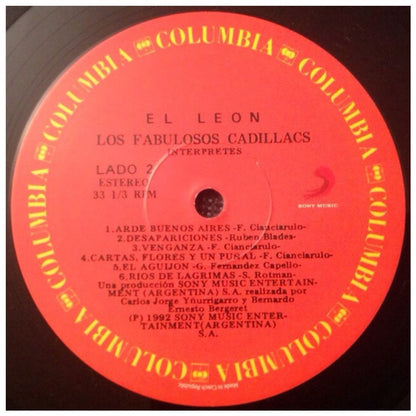 LOS FABULOSOS CADILLACS - EL LEON | VINILO