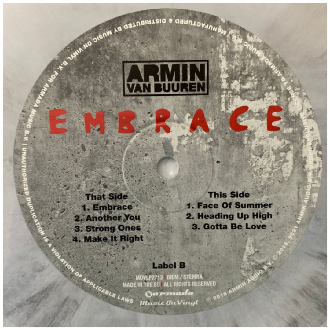 ARMIN VAN BUUREN - EMBRACE (2LP) | VINILO