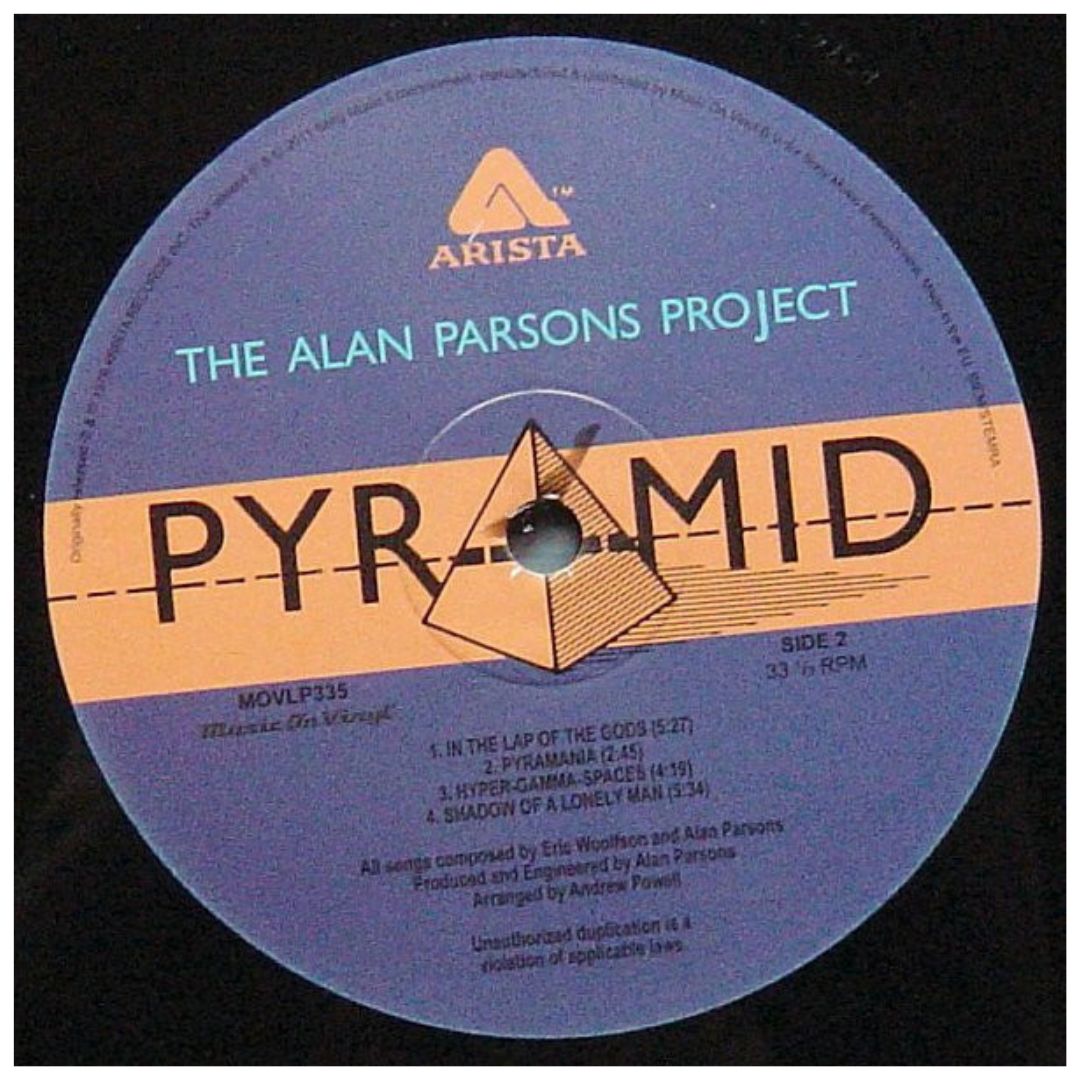 ALAN PARSONS PROJECT - PYRAMID | VINILO