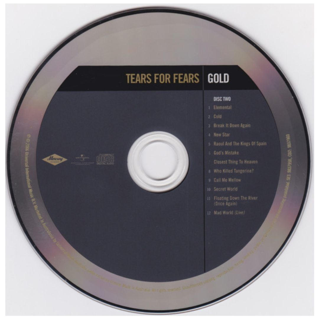 TEARS FOR FEARS - GOLD (2CD) | CD