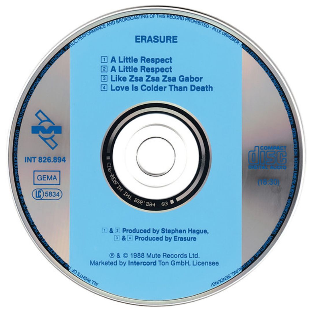 ERASURE - A LITTLE RESPECT | CD SINGLE USADO