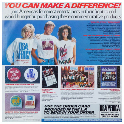 USA FOR AFRICA - WE ARE THE WORLD | VINILO USADO