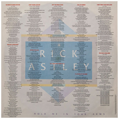 RICK ASTLEY  - HOLD ME IN YOUR ARMS | VINILO USADO