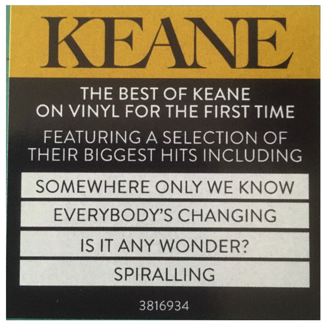 KEANE - THE BEST OF (2LP) | VINILO
