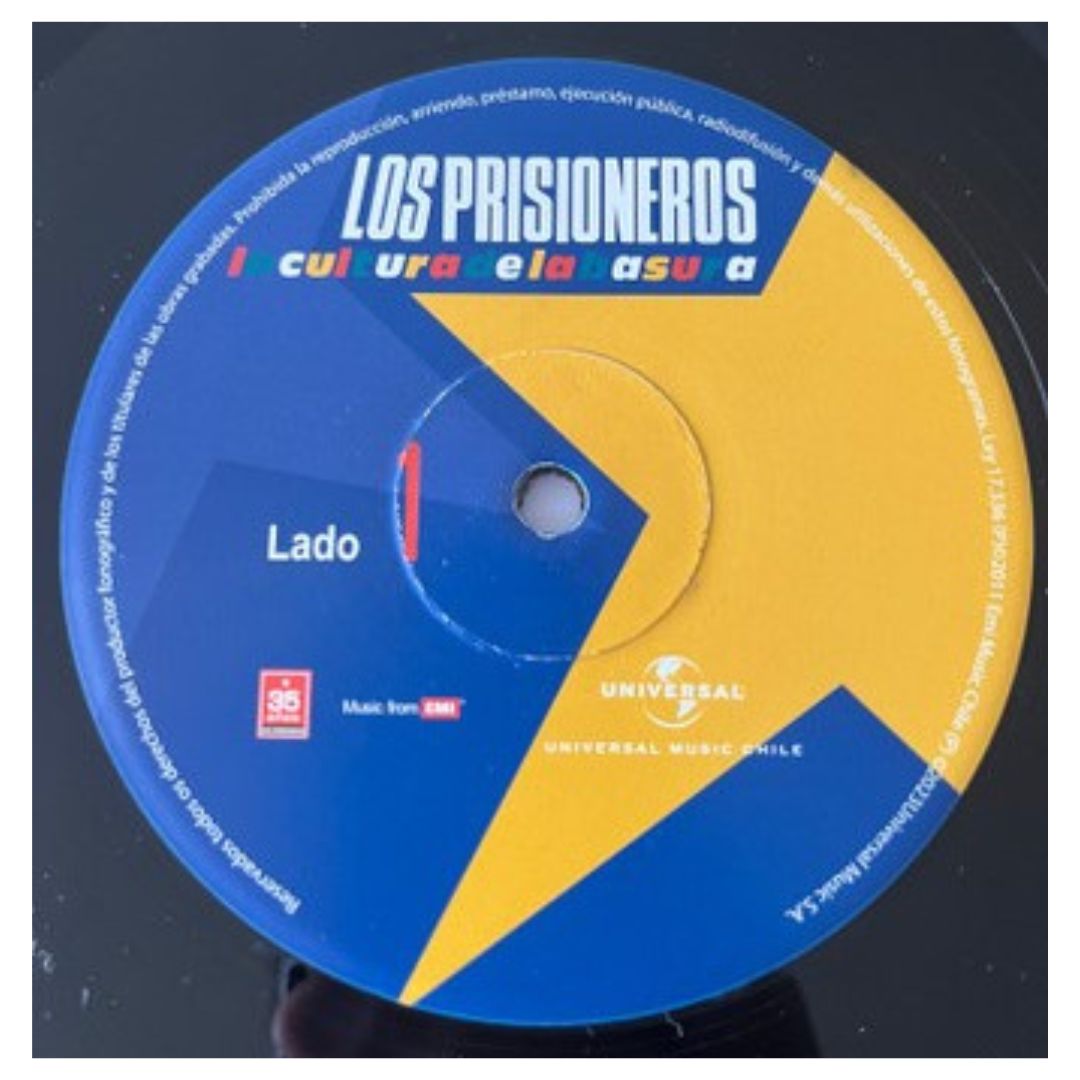 LOS PRISIONEROS - LA CULTURA DE LA BASURA (2LP) | VINILO ABIERTO