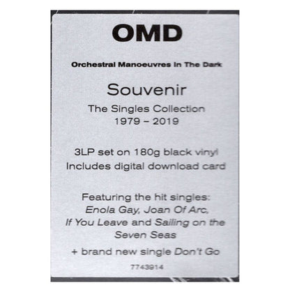 OMD - SOUVENIR THE SINGLES (3LP) | VINILO