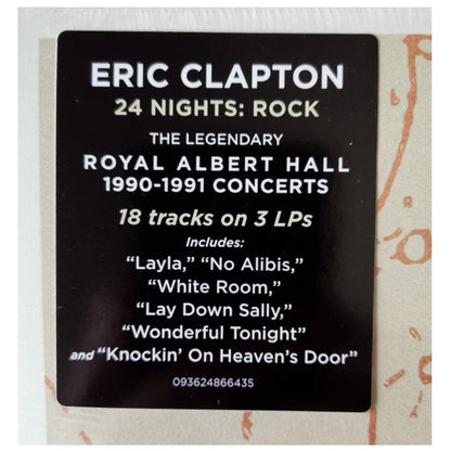 ERIC CLAPTON - 24 NIGHTS ROCK (3LP) | VINILO