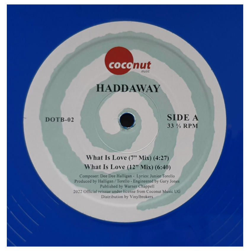 HADDAWAY - WHAT IS LOVE | 12" MAXI SINGLE VINILO