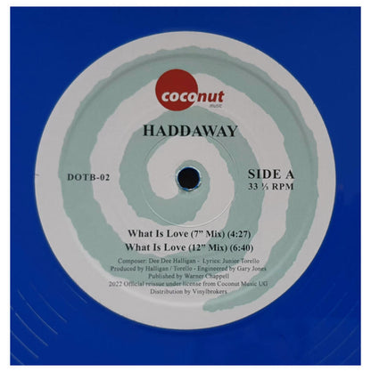 HADDAWAY - WHAT IS LOVE | 12" MAXI SINGLE VINILO