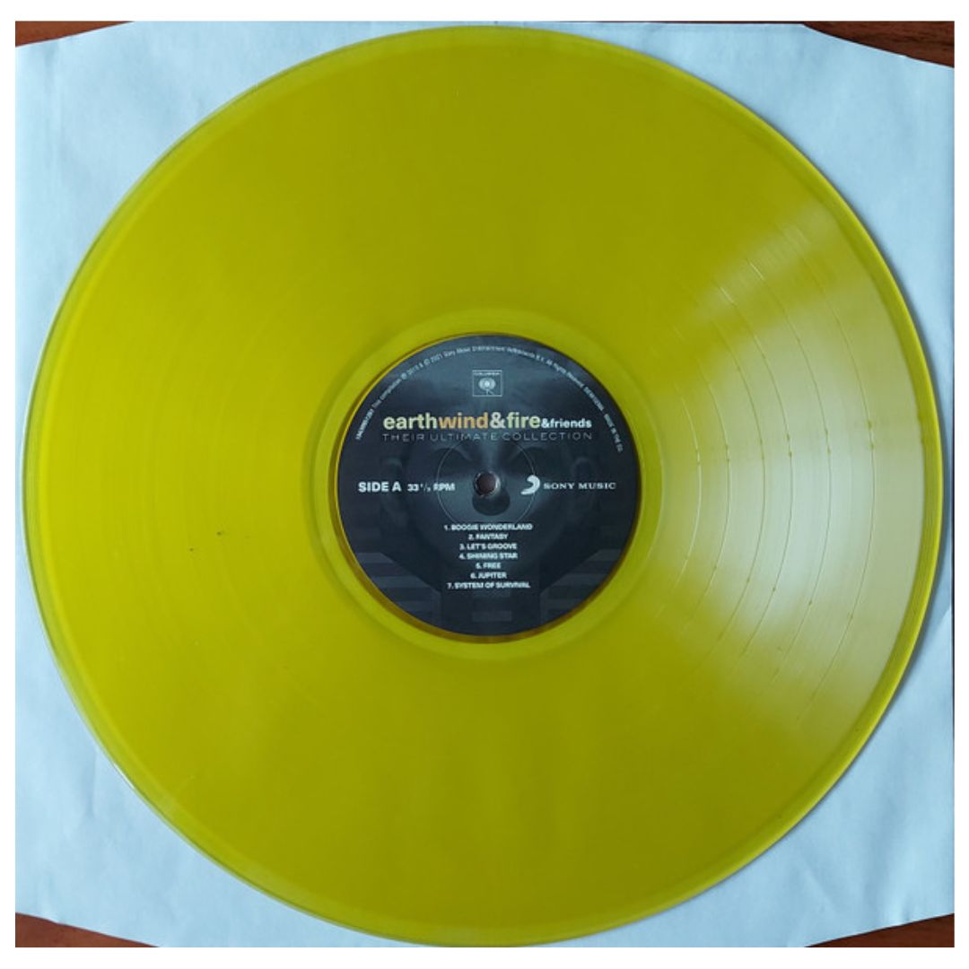 EARTH, WIND & FIRE - THEIR ULTIMATE COLLECTION (YELLOW VINYL) | VINILO