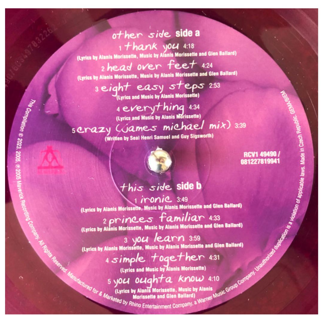 ALANIS MORISSETTE - COLLECTION (2LP) (TRANSPARENT GRAPE VINYL) | VINILO