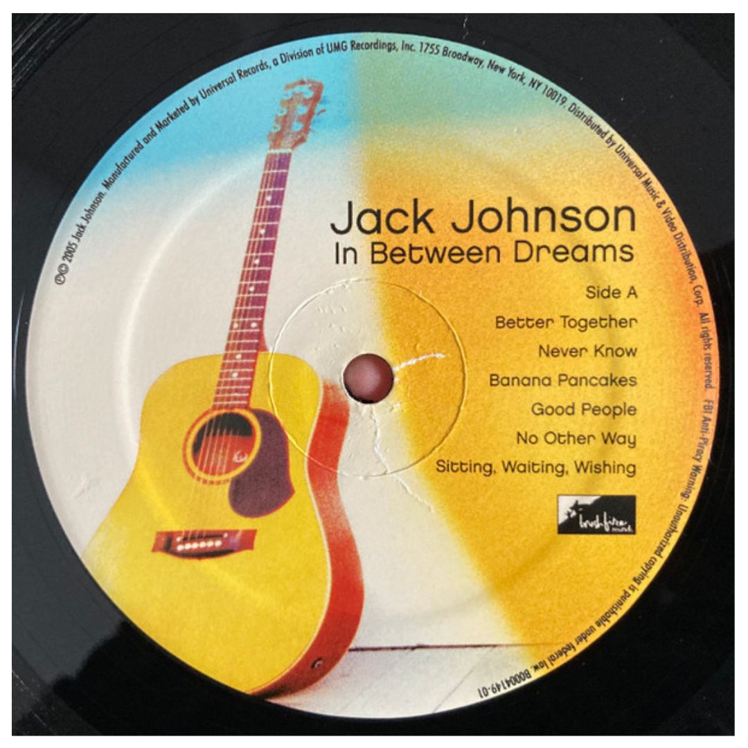 JACK JOHNSON - IN BETWEEN DREAMS | VINILO