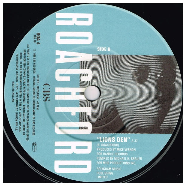 ROACHFORD - CUDDLY TOY | 7" SINGLE VINILO USADO
