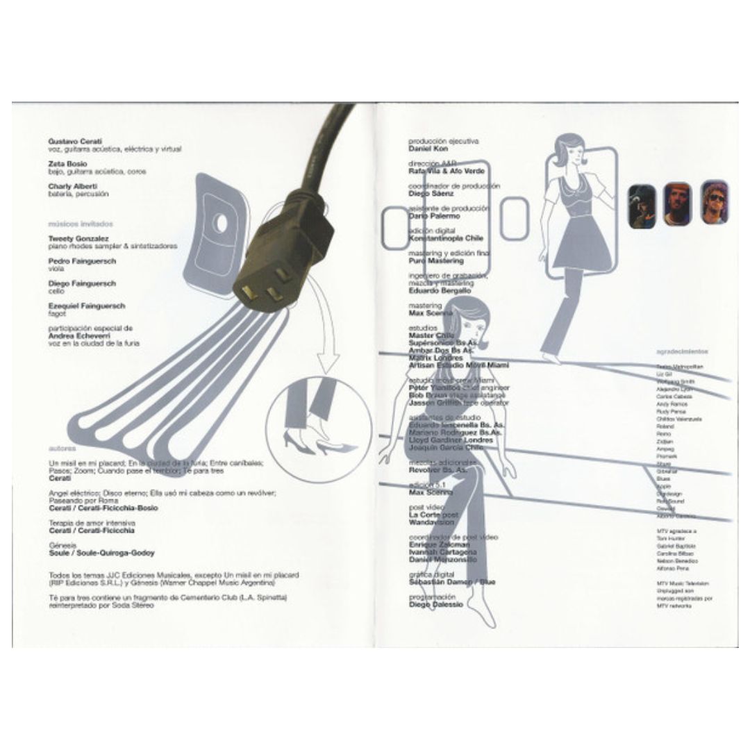 SODA STEREO - COMFORT Y MUSICA PARA VOLAR | DVD ABIERTO