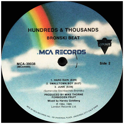 BRONSKI BEAT - HUNDREDS & THOUSANDS | VINILO