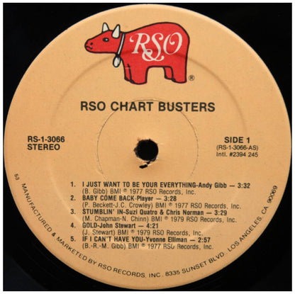 RSO CHARTS BUSTERS - VARIOUS ARTISTS | VINILO