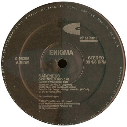 ENIGMA - SADENESS PART 1 | 12" MAXI SINGLE VINILO