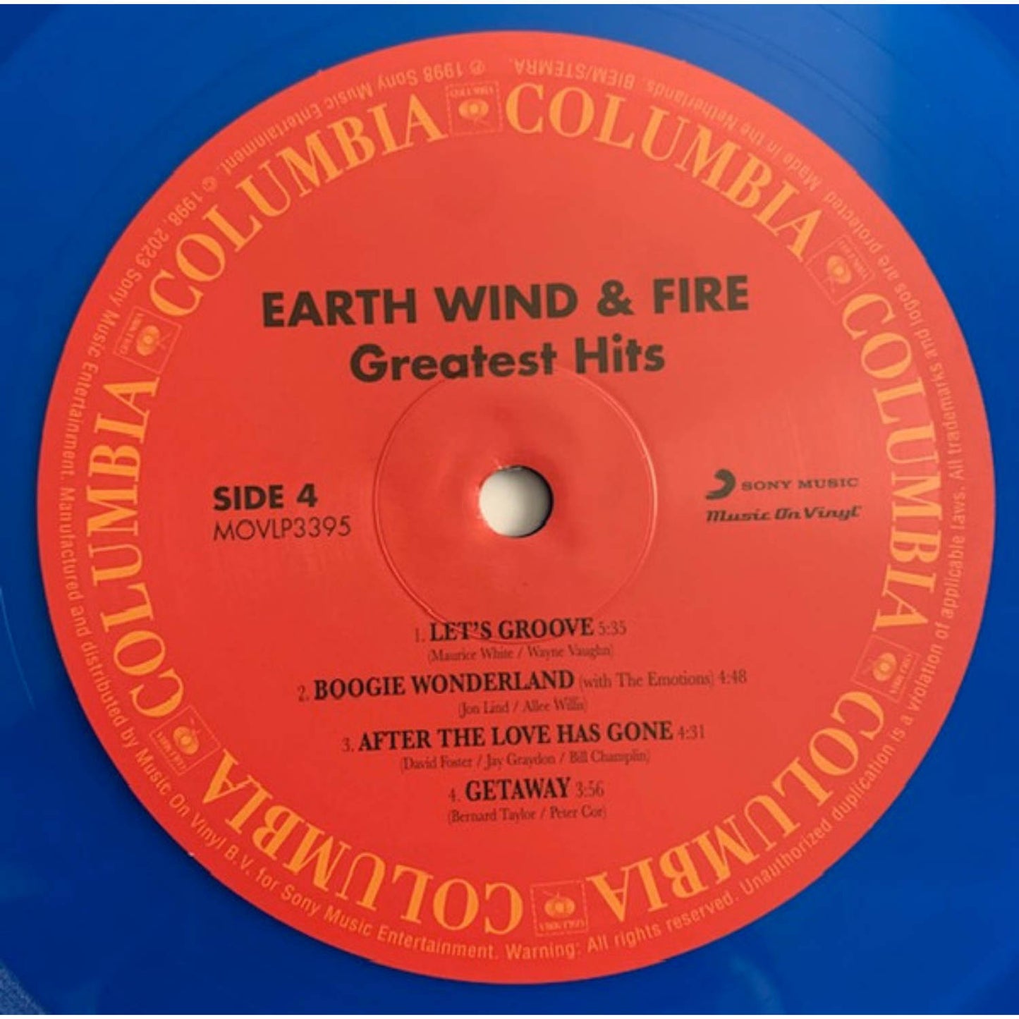 EARTH, WIND & FIRE - GREATEST HITS (2LP)(BLUE VINYL) | VINILO