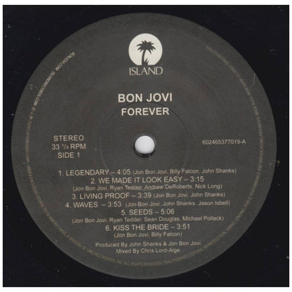 BON JOVI - FOREVER (2024) | VINILO