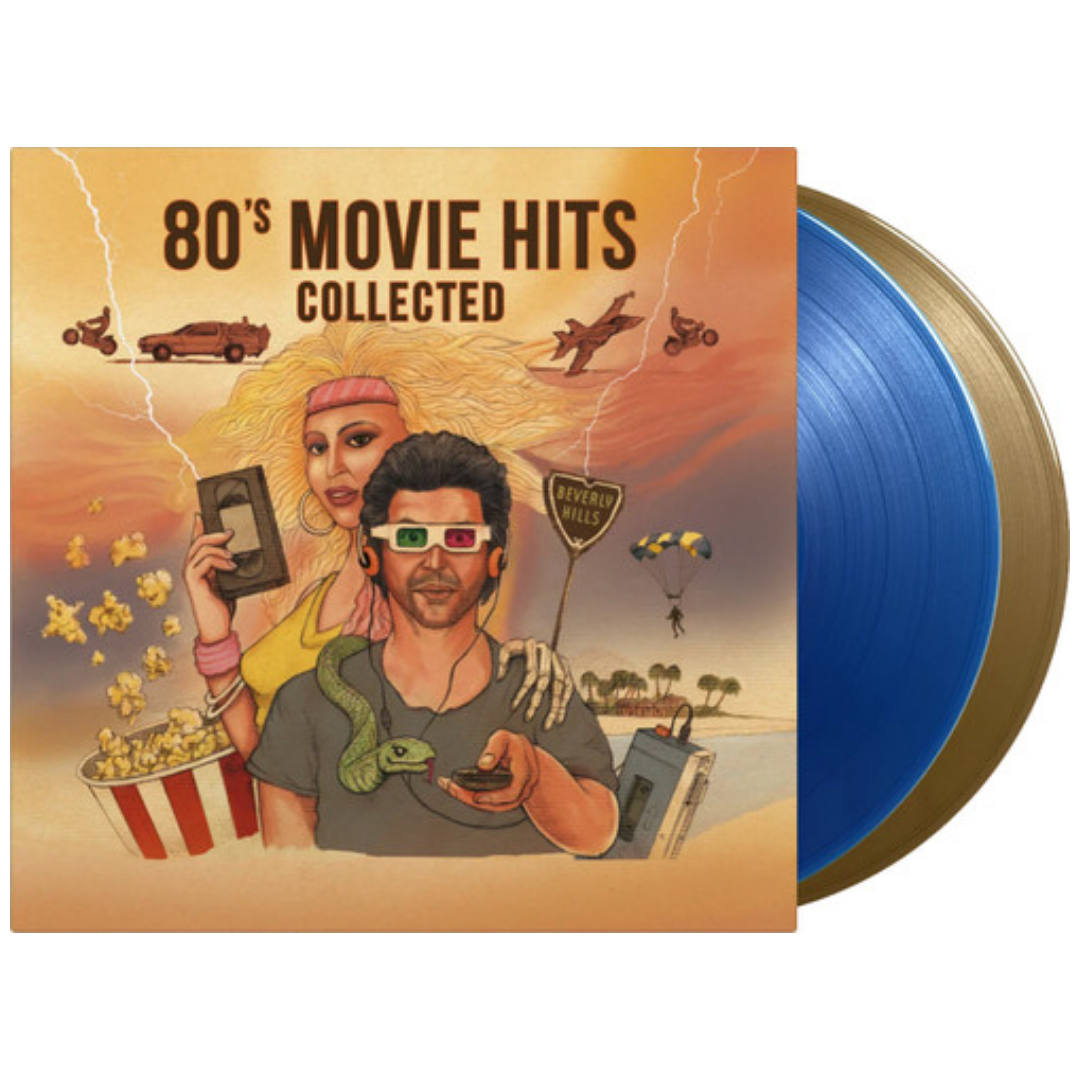 80'S MOVIE HITS - COLLECTED (2LP) (BLUE & GOLD VINYL) | VINILO