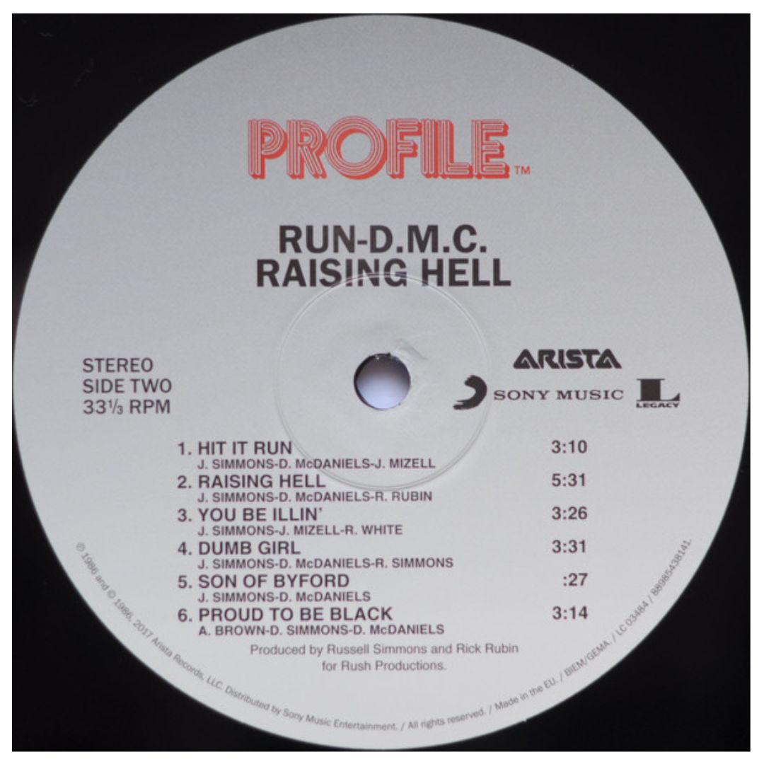 RUN-DMC - RAISING HELL | VINILO