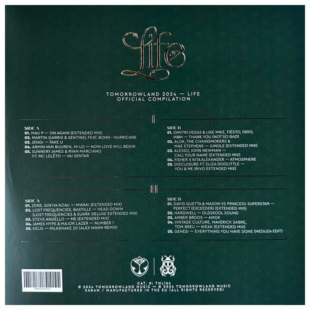 TOMORROWLAND 2024 - LIFE (2LP) | VINILO