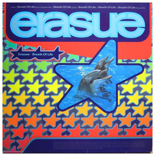 ERASURE - BREATH OF LIFE | 12" MAXI SINGLE USADO