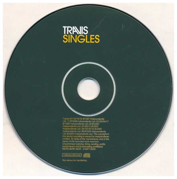 TRAVIS - SINGLES | CD