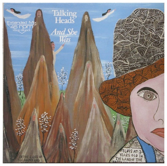 TALKING HEADS - AND SHE WAS | 12" MAXI SINGLE USADO
